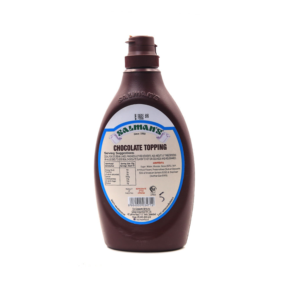Salmans Chocolate Topping 623g - Snapcart.pk