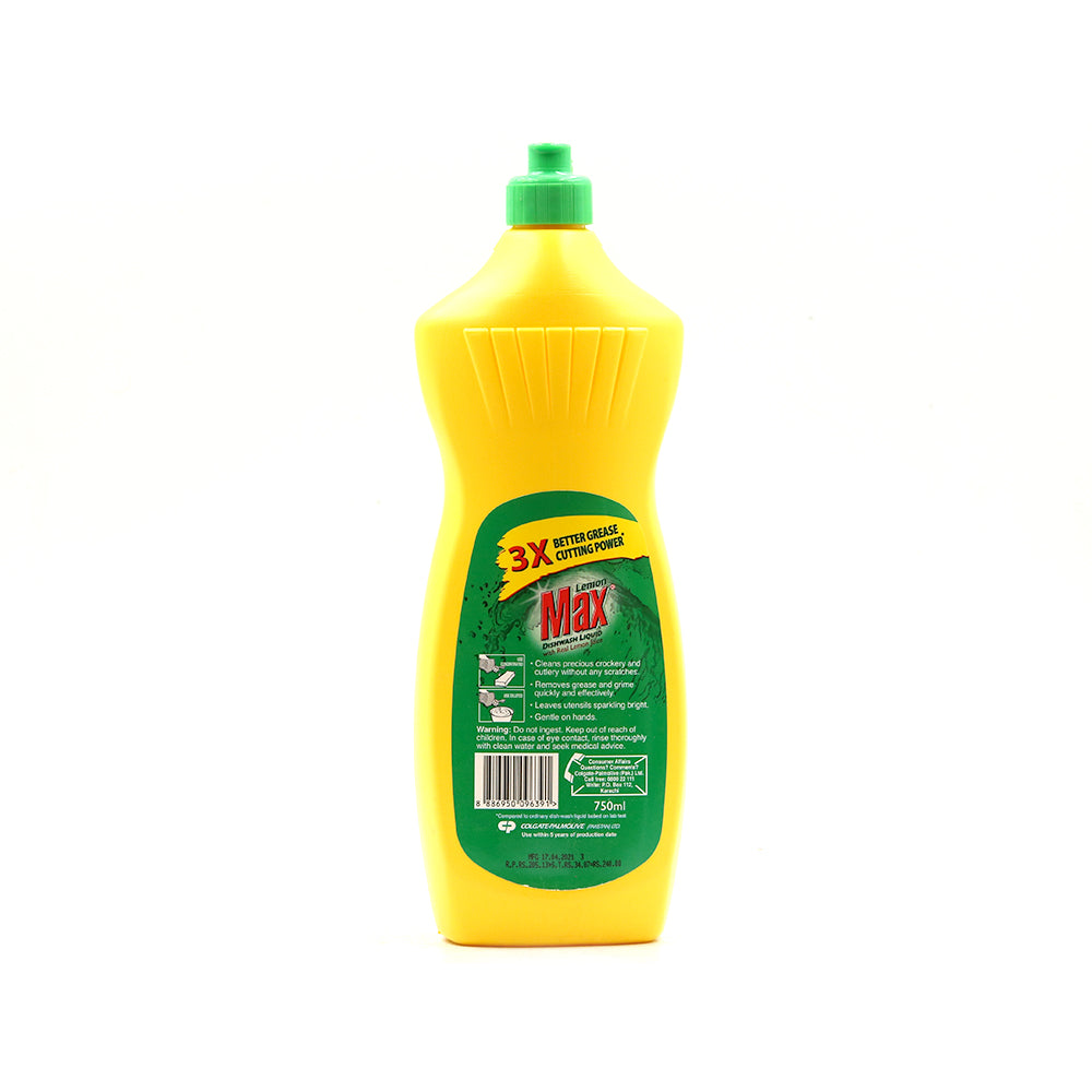 Lemon Max Dishwash Liquid Lemon 750ml - Snapcart.pk