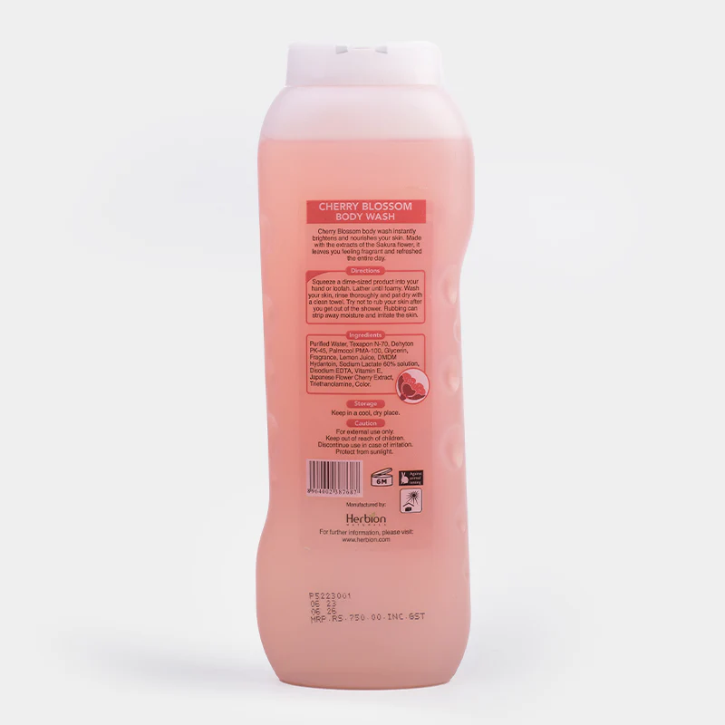 Herbion Cherry & Blossom Body wash 400 ml