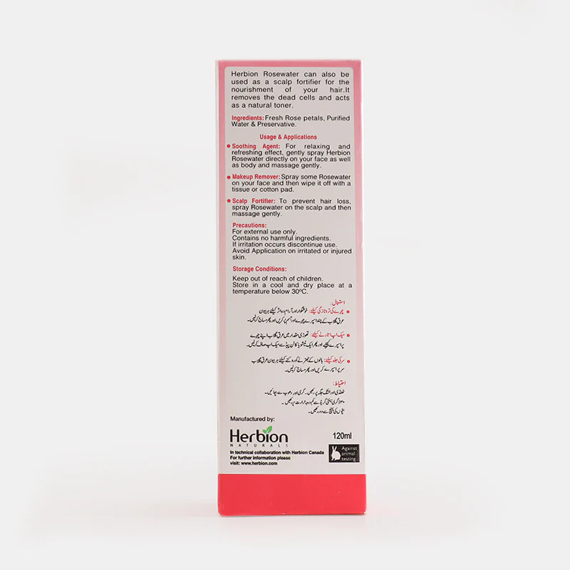 Herbion Rosewater 120Ml