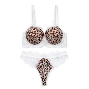 Bra Set -  lace Cheetah