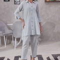 Ochre Clothing Women's Casual -Cotton Yarn 2 Pc Suit-SOWC-15