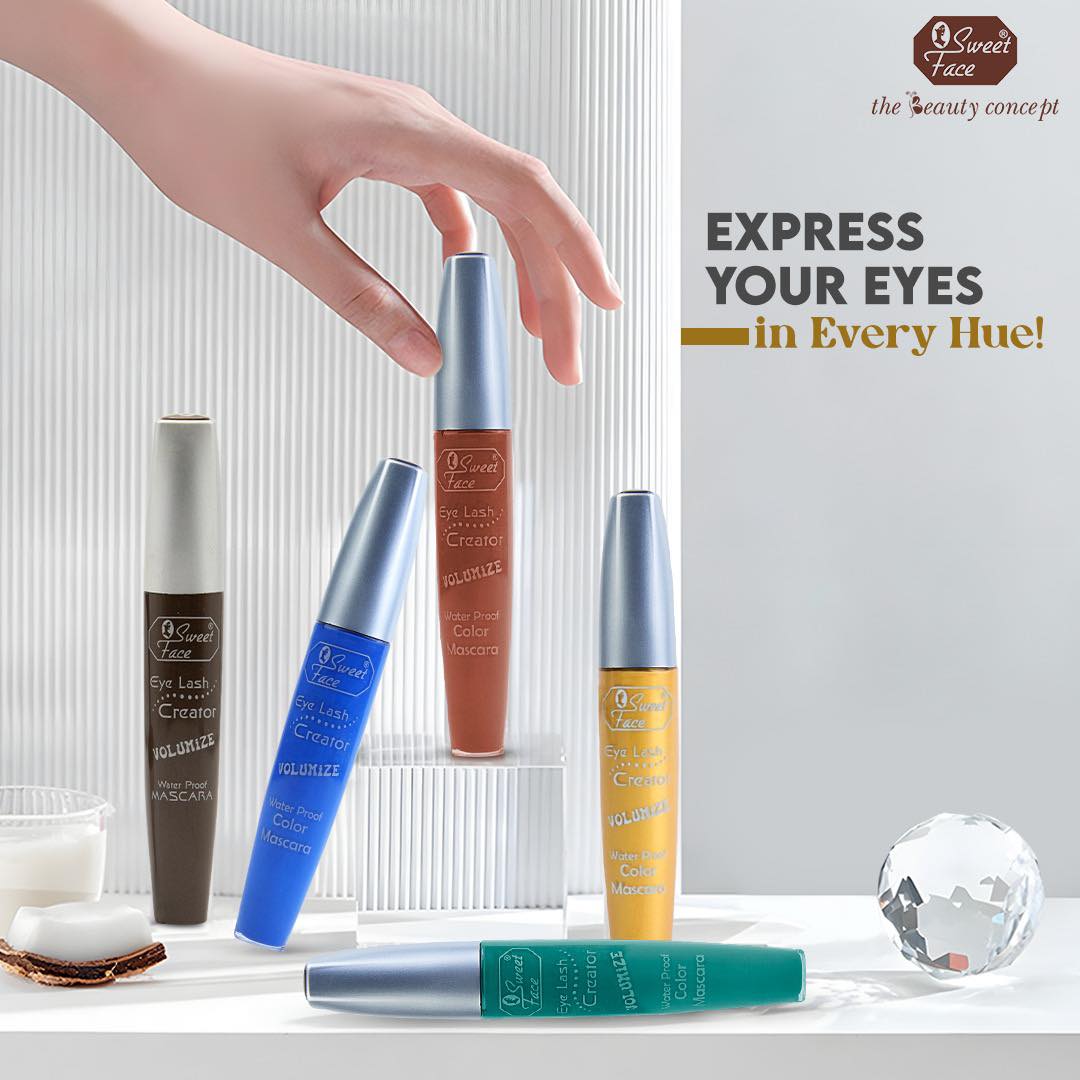 Sweetface - Water Proof Color Mascara