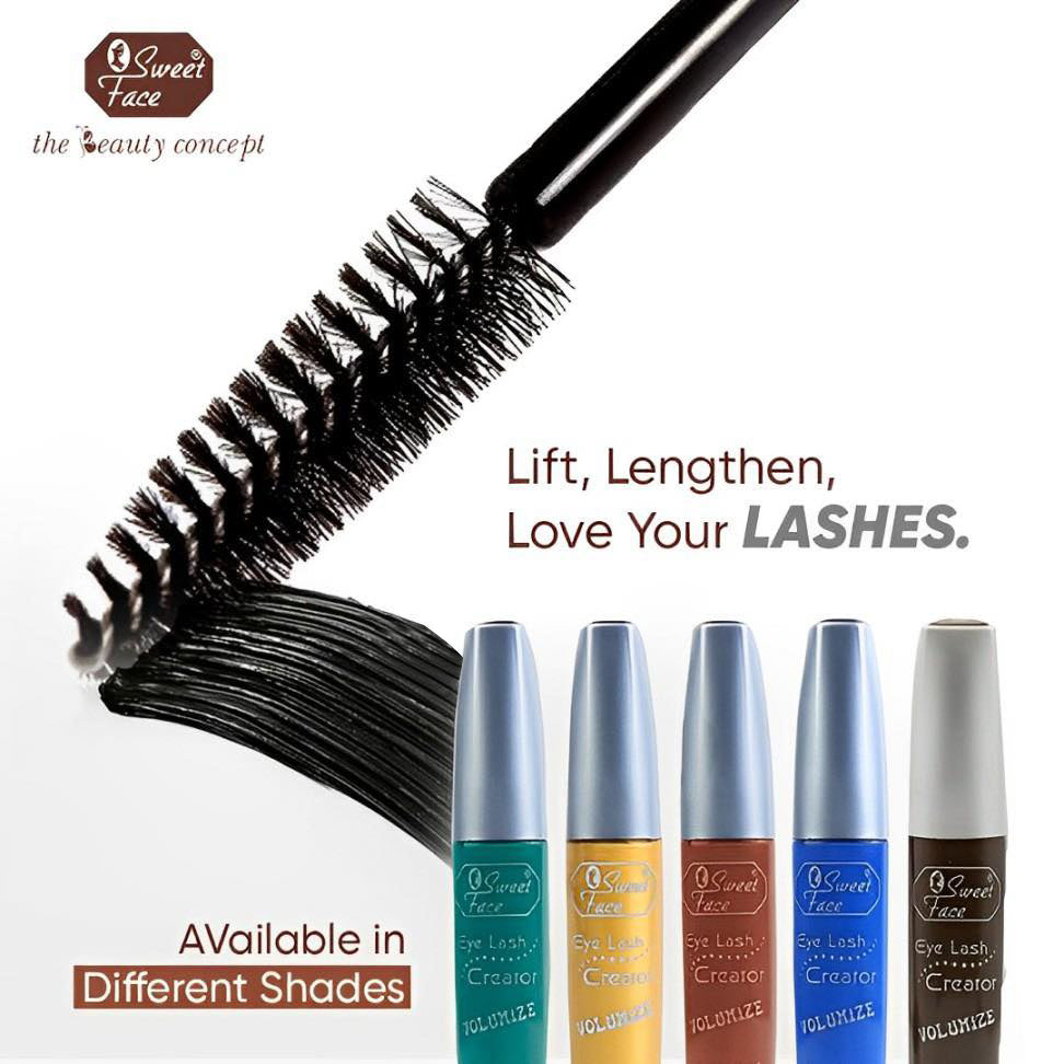 Sweetface - Water Proof Color Mascara