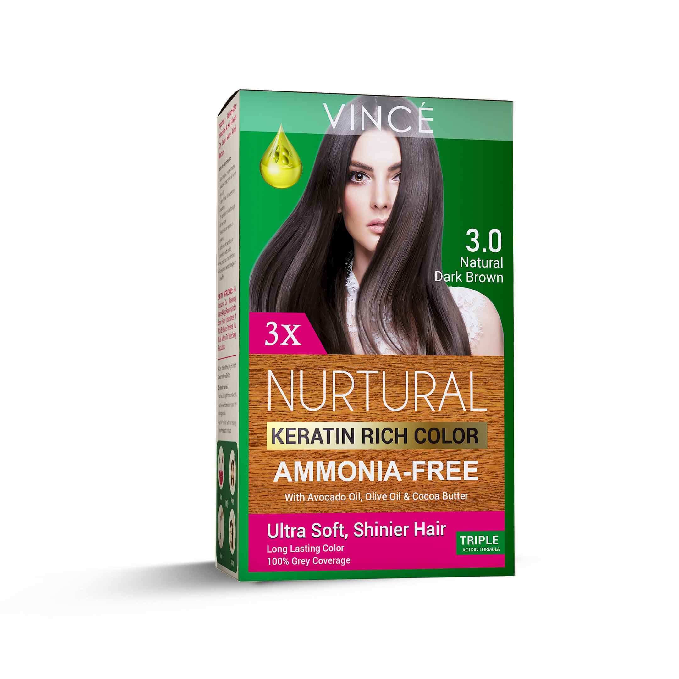 Vince - 3.0 - Natural Dark Brown - Nurtural Women Hair Color