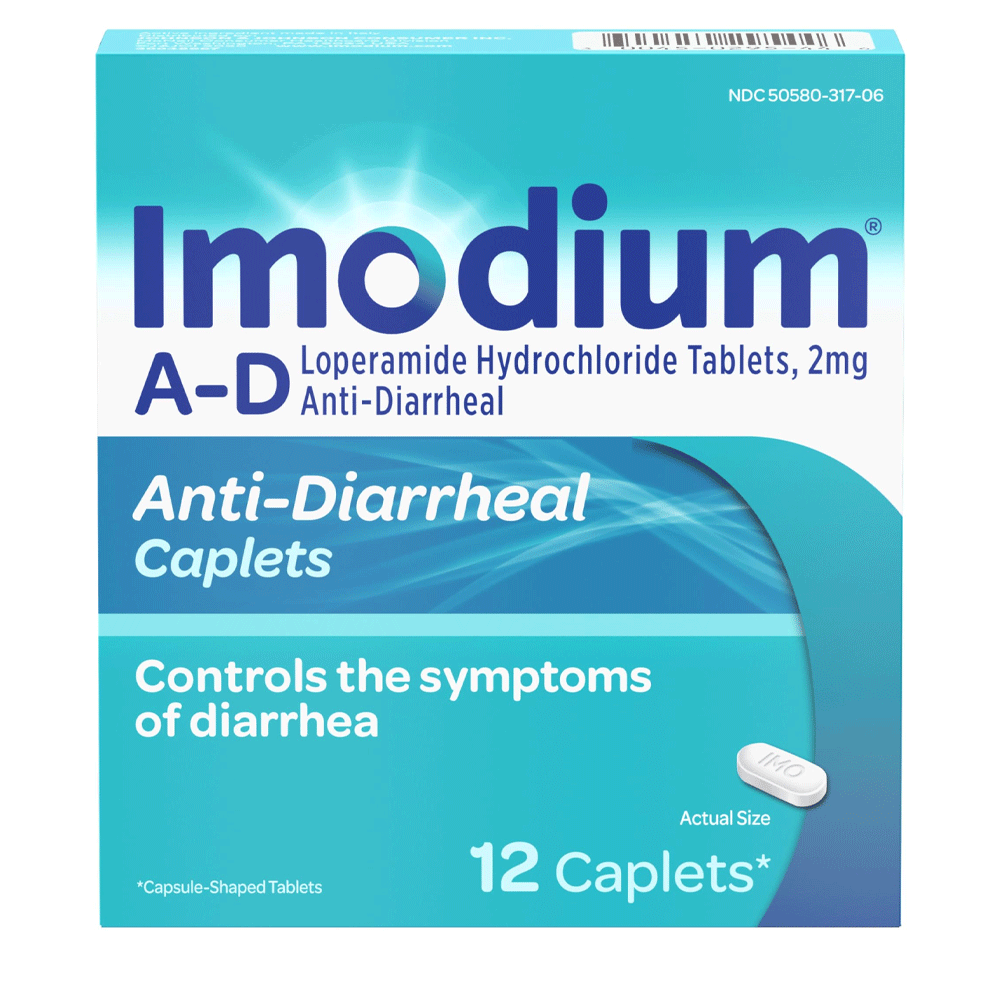 Imodium 2mg Anti-diarrheal Caplets 12s Box (Imp)