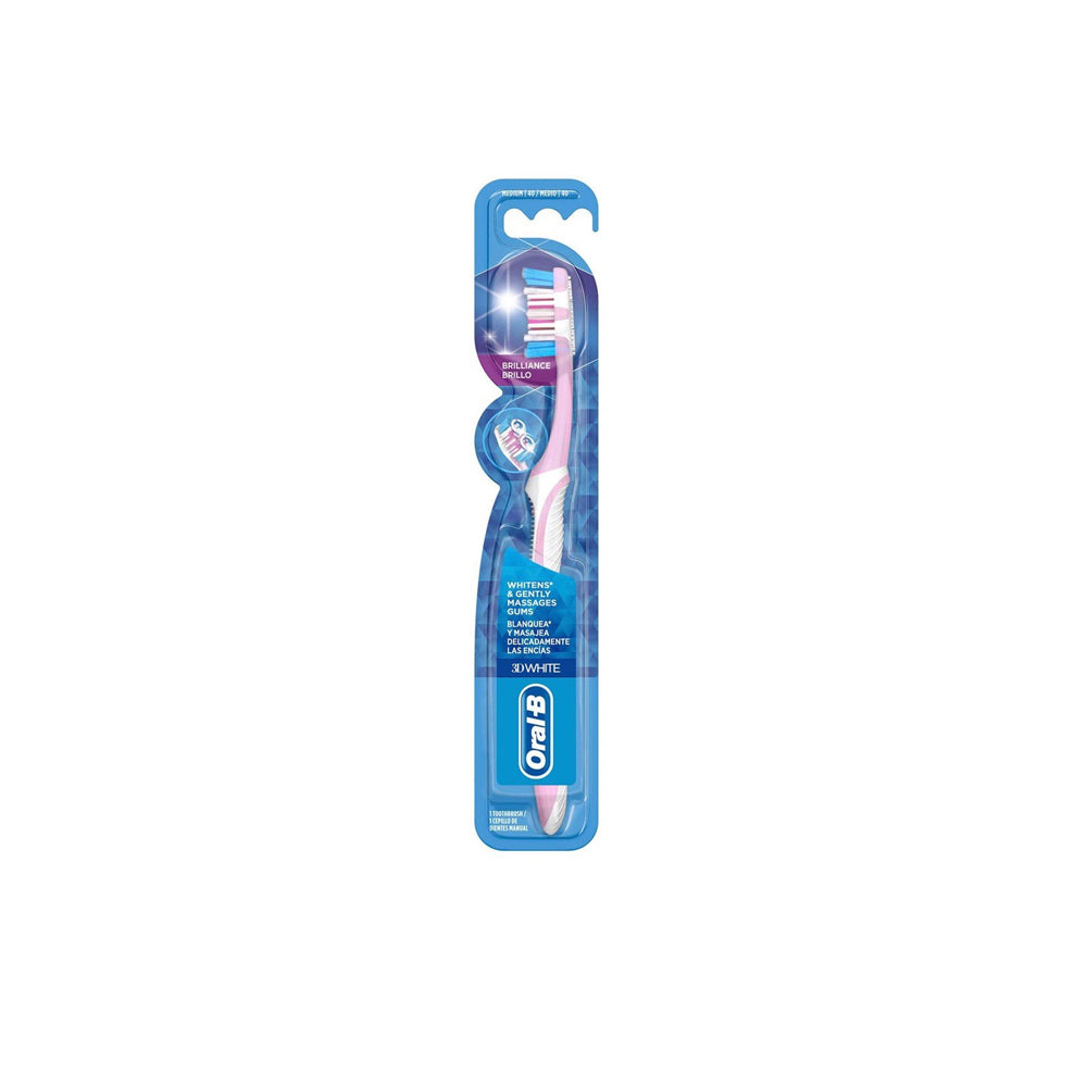 Oral-b Toothbrush 3d White 40 Medium Oral-B