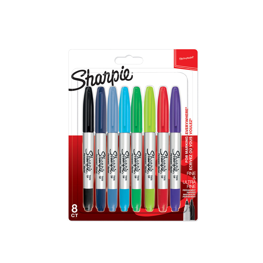 Sharpie Fine & Ultra Fine Permanent Marker 8s 2065409