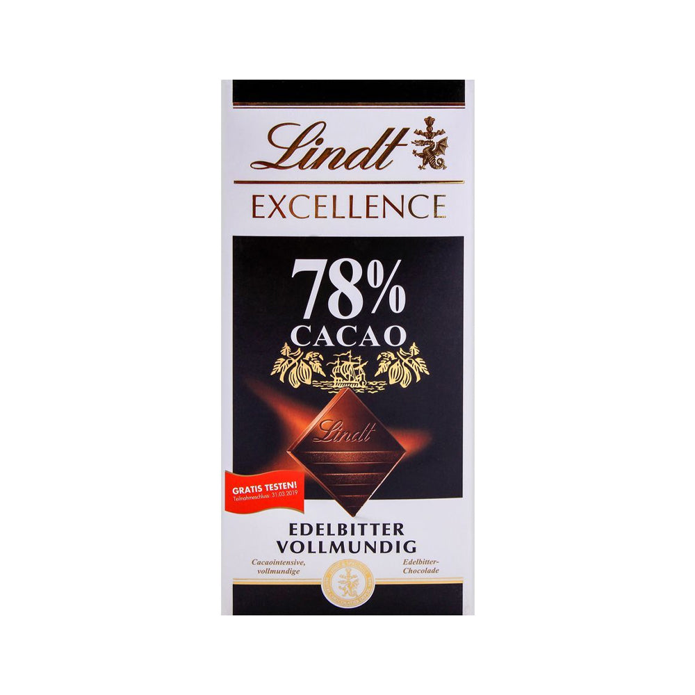 Lindt 78% Cocoa Dark Chocolate 100g - Snapcart.pk