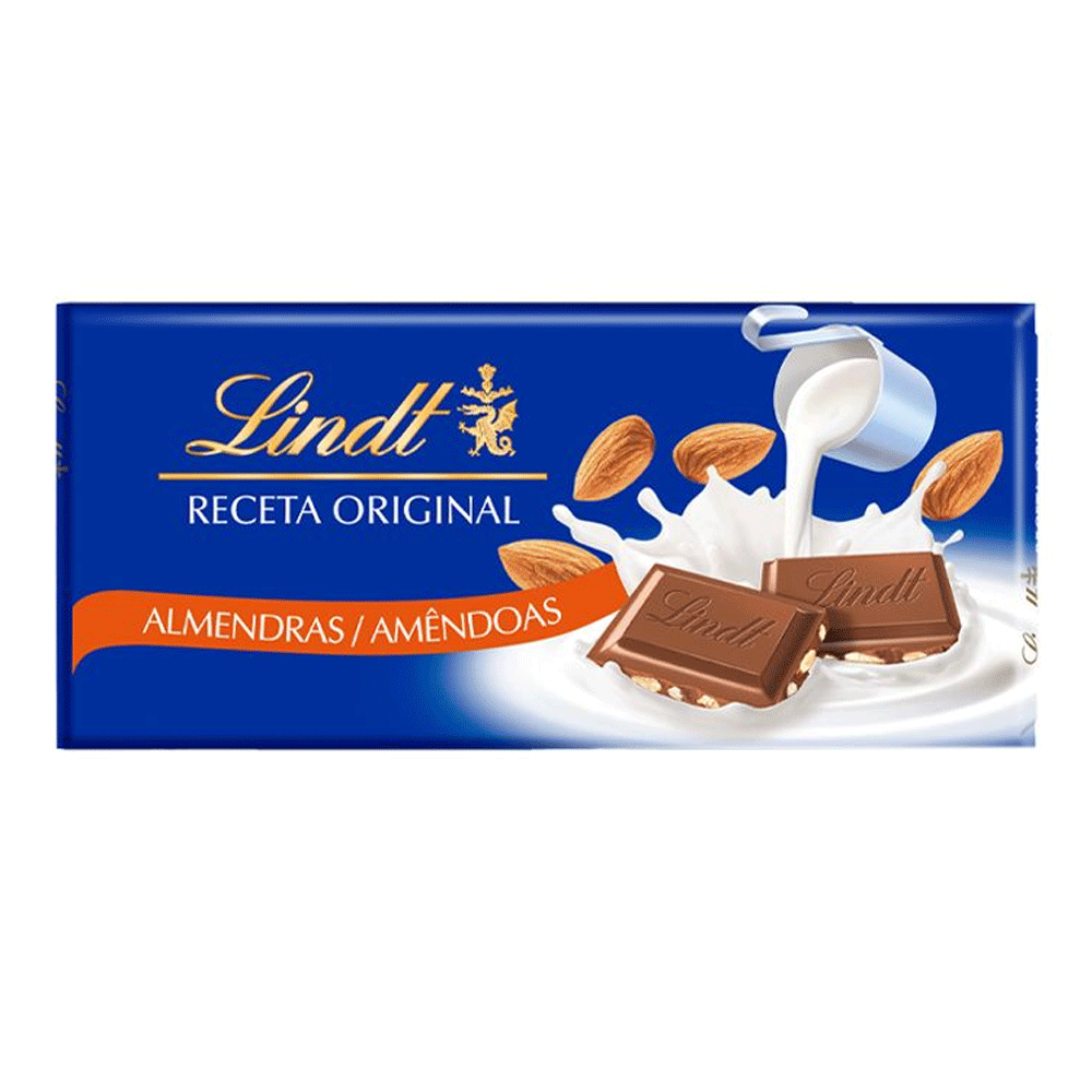 Lindt Almendras Milk Chocolate 100g