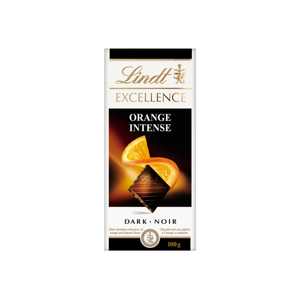 Lindt Excellence Orange Intense Dark 100g - Snapcart.pk