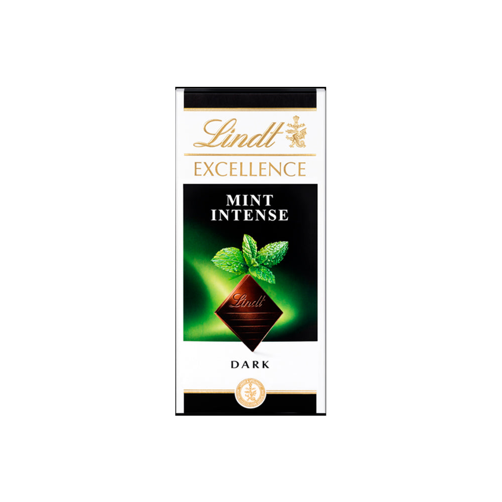 Lindt Excellence Mint Intense Dark 100g - Snapcart.pk