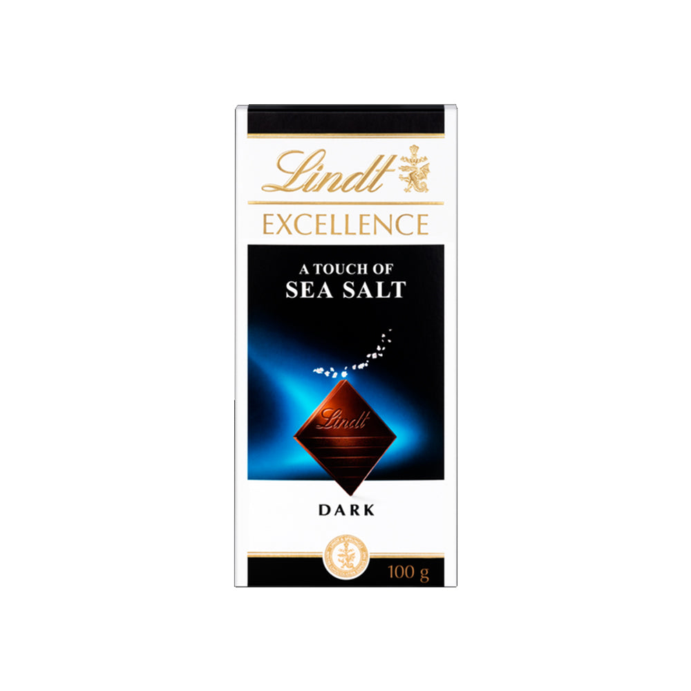 Lindt Excellence A Touch Of Sea Salt Dark Chocolate 100g - Snapcart.pk