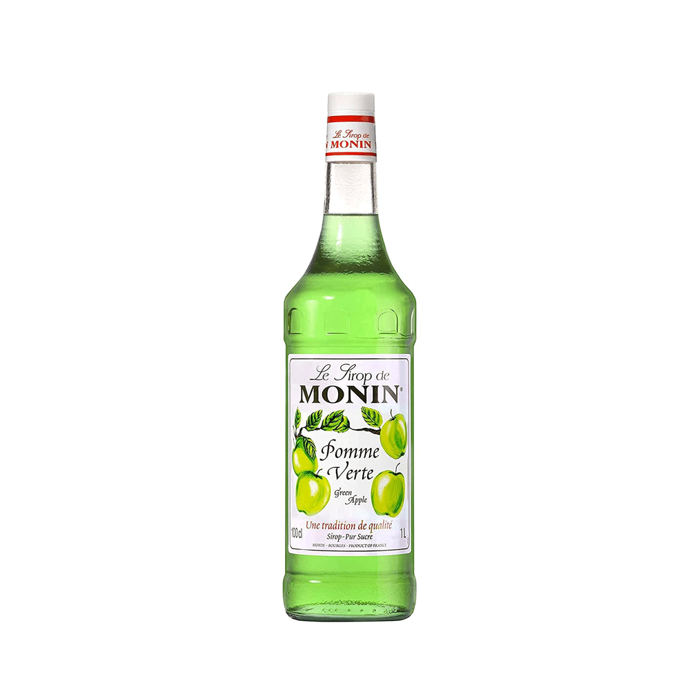 Monin Green Apple Syrup 1ltr - Snapcart.pk