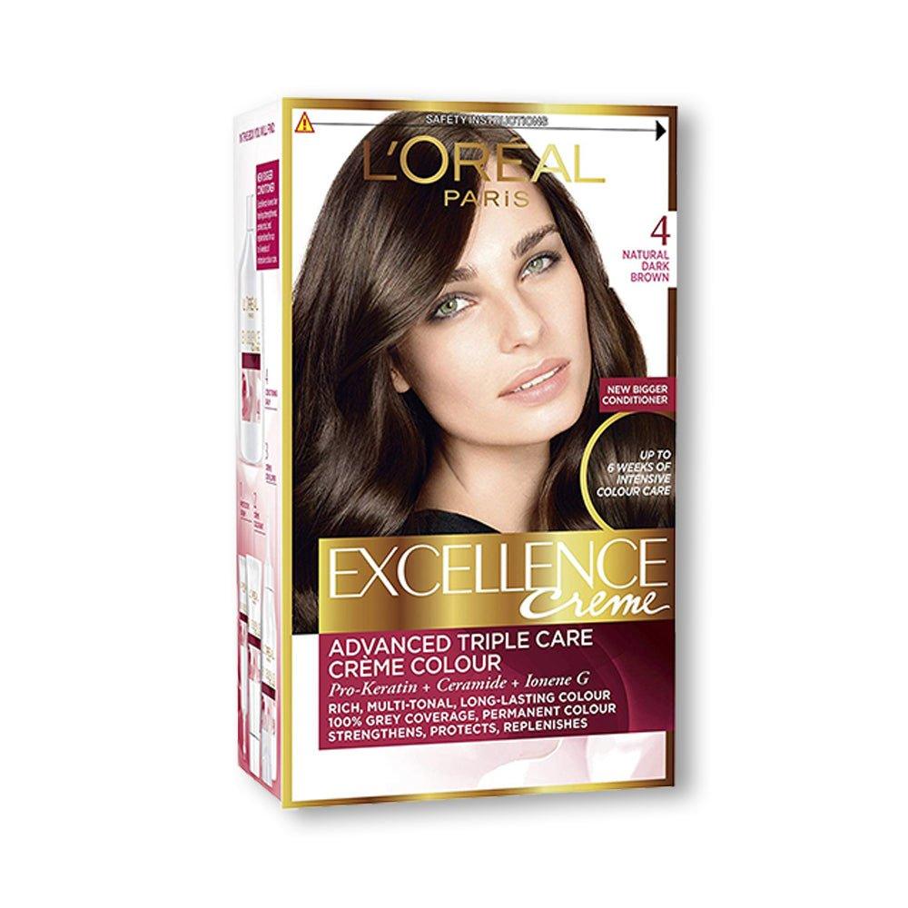 Loreal Professional Triple Protection Excellence Cream 4 Brown