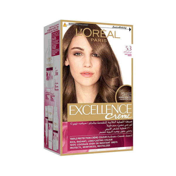 Loreal Excellence Hair Color 5.3 - Snapcart.pk