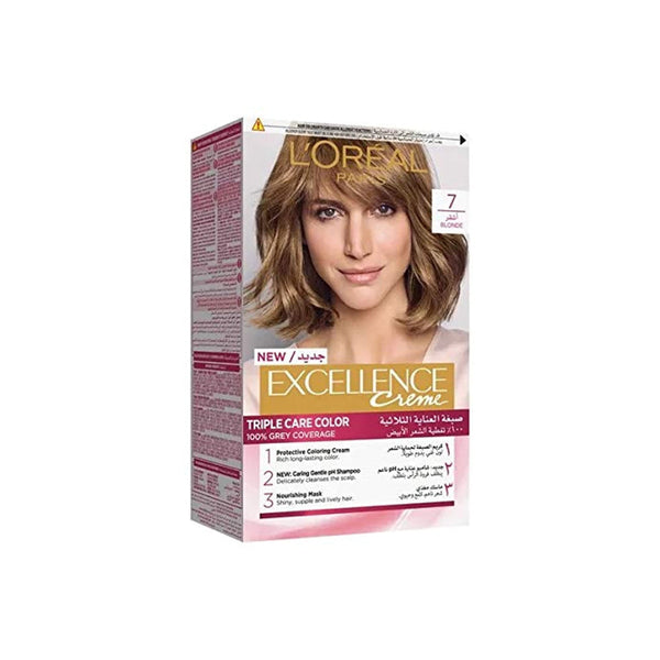 Loreal Excellence Hair Color 7 - Snapcart.pk
