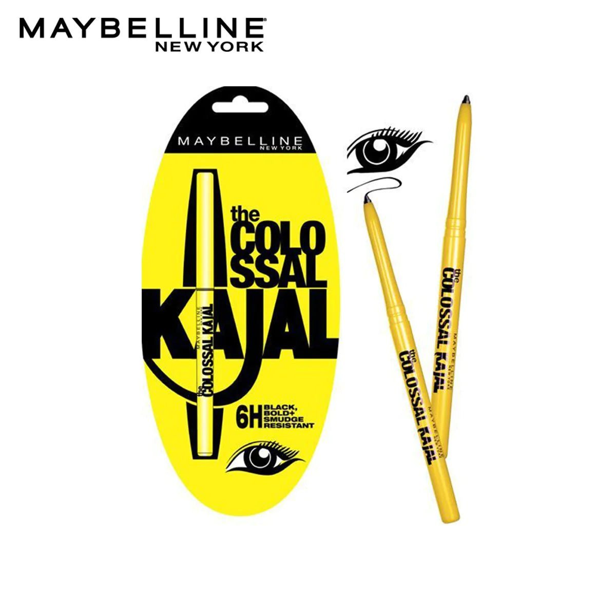 Maybelline Colossal Kajal Argan Oil Khol Liner 01 Black