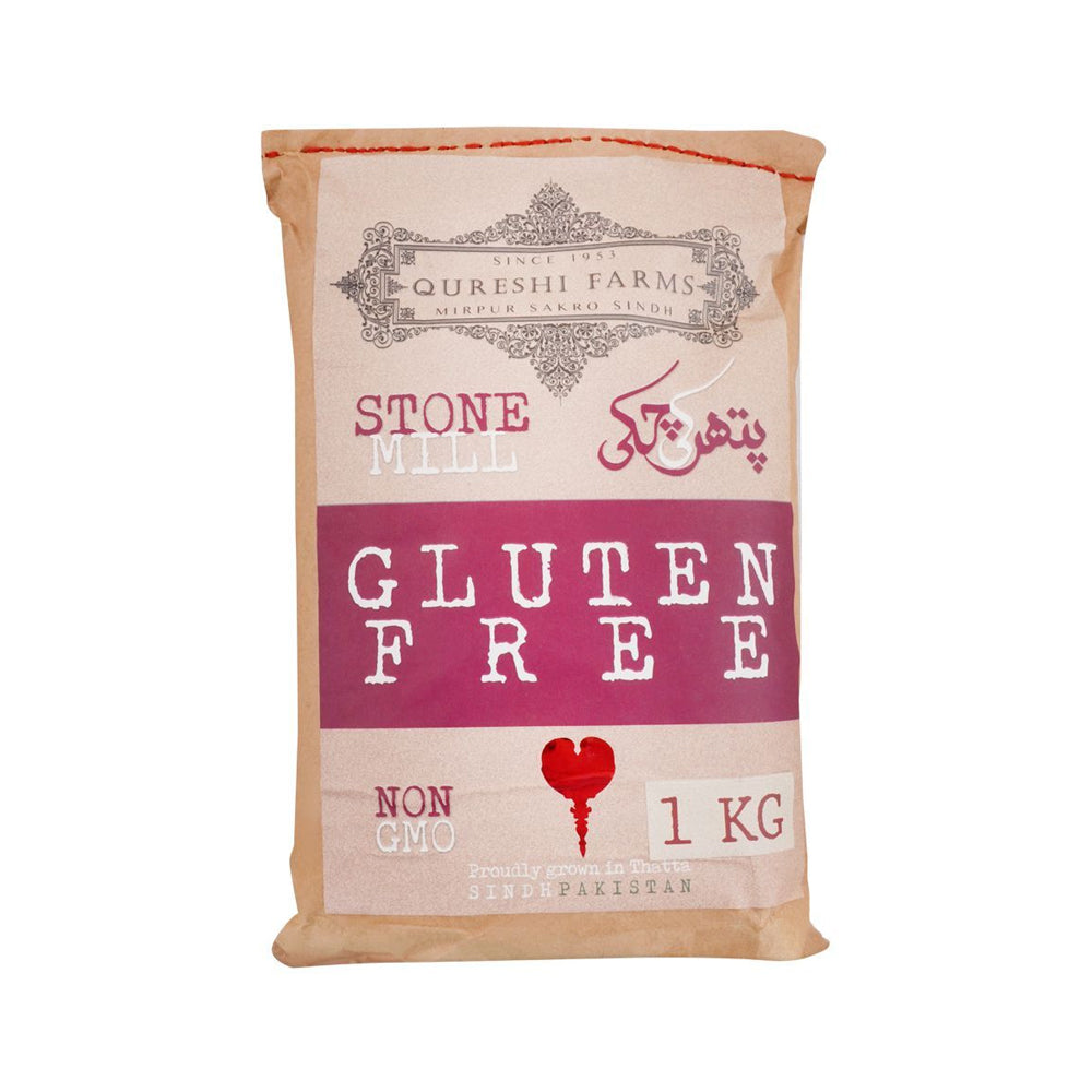 Qureshi Farms Gluten Free Flour 1kg - Snapcart.pk