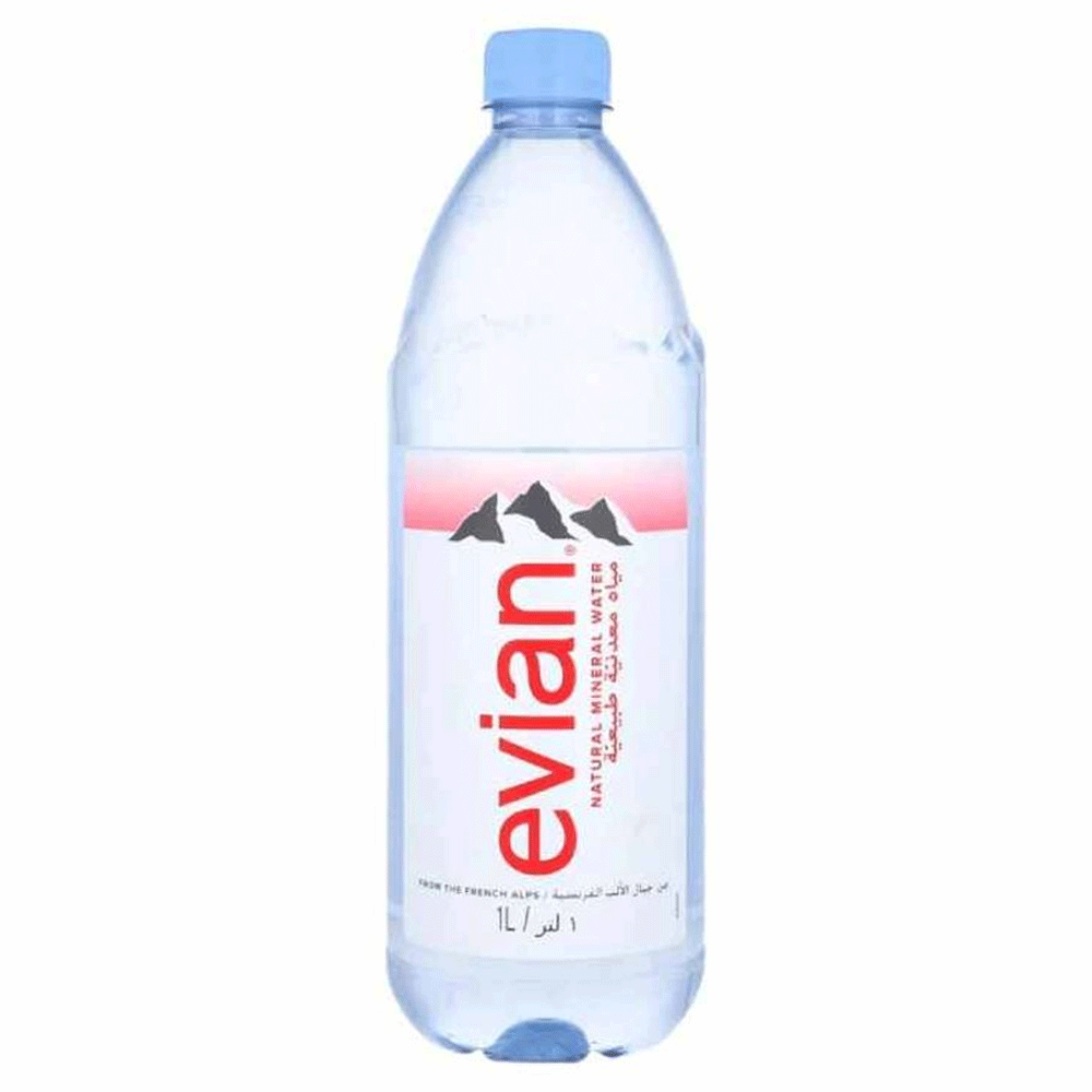 Evian Mineral Water Natural 1ltr