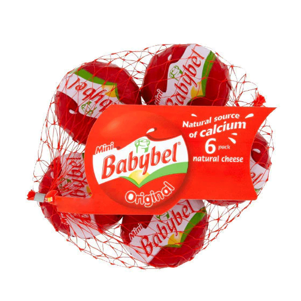Mini Babybel Original Cheese - 5 Pieces 100g