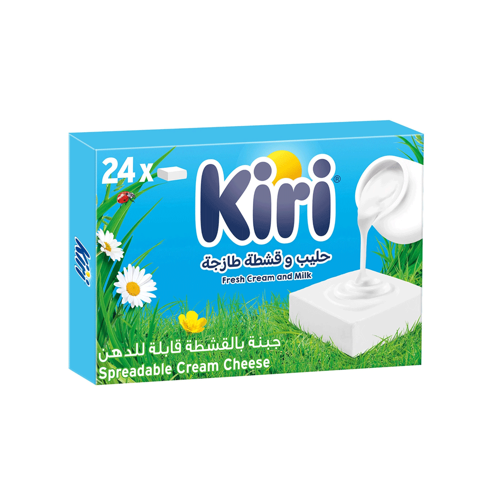 Kiri Fresh Cream & Milk Portion Cream Cheese 400g