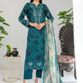 Teyana By Tawakkal Unstitched 3 Piece Emb Lawn Suit-D-3083
