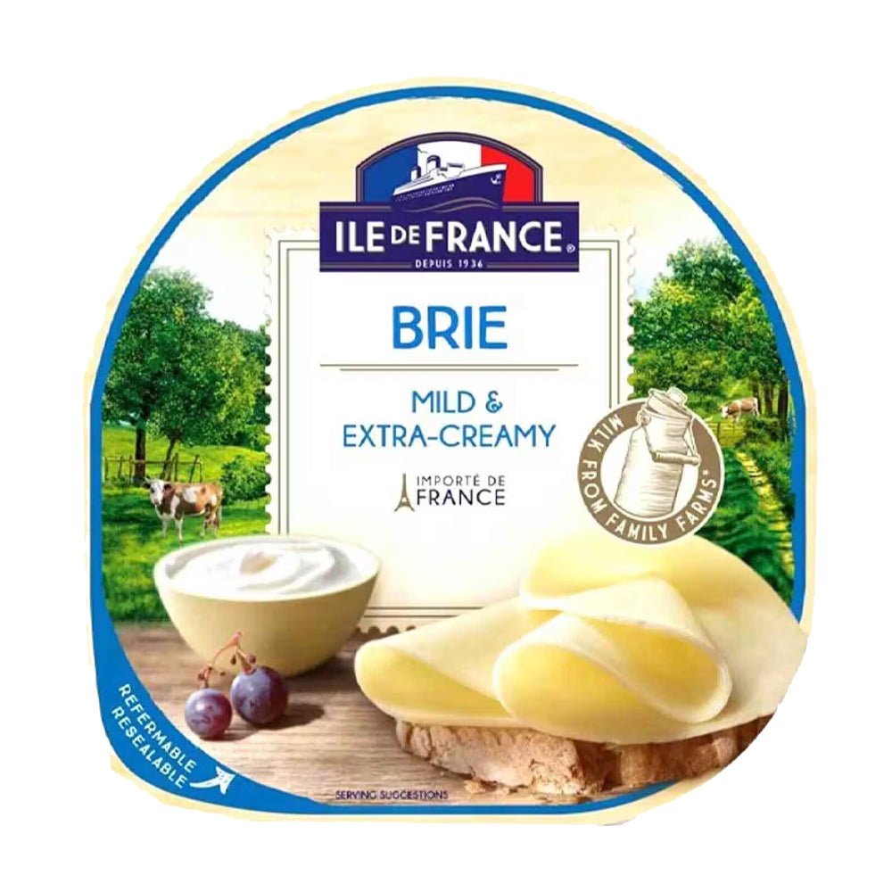 Ile De France Brie Mild & Extra-creamy Cheese 150g