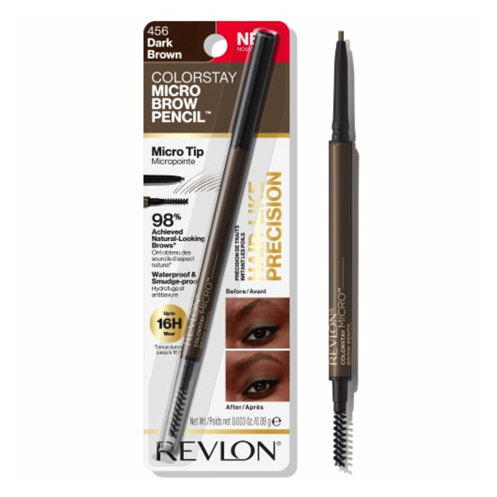 Revlon Colorstay Micro Brow Pencil 456 Dark Brown
