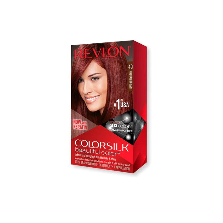 Revlon Color Silk 49 Auburn Brown - Snapcart.pk