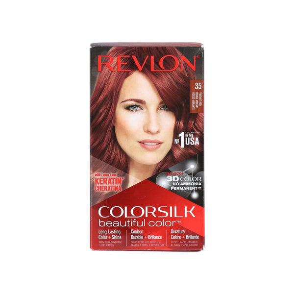 Revlon Color Silk 35 Vibrant Red - Snapcart.pk