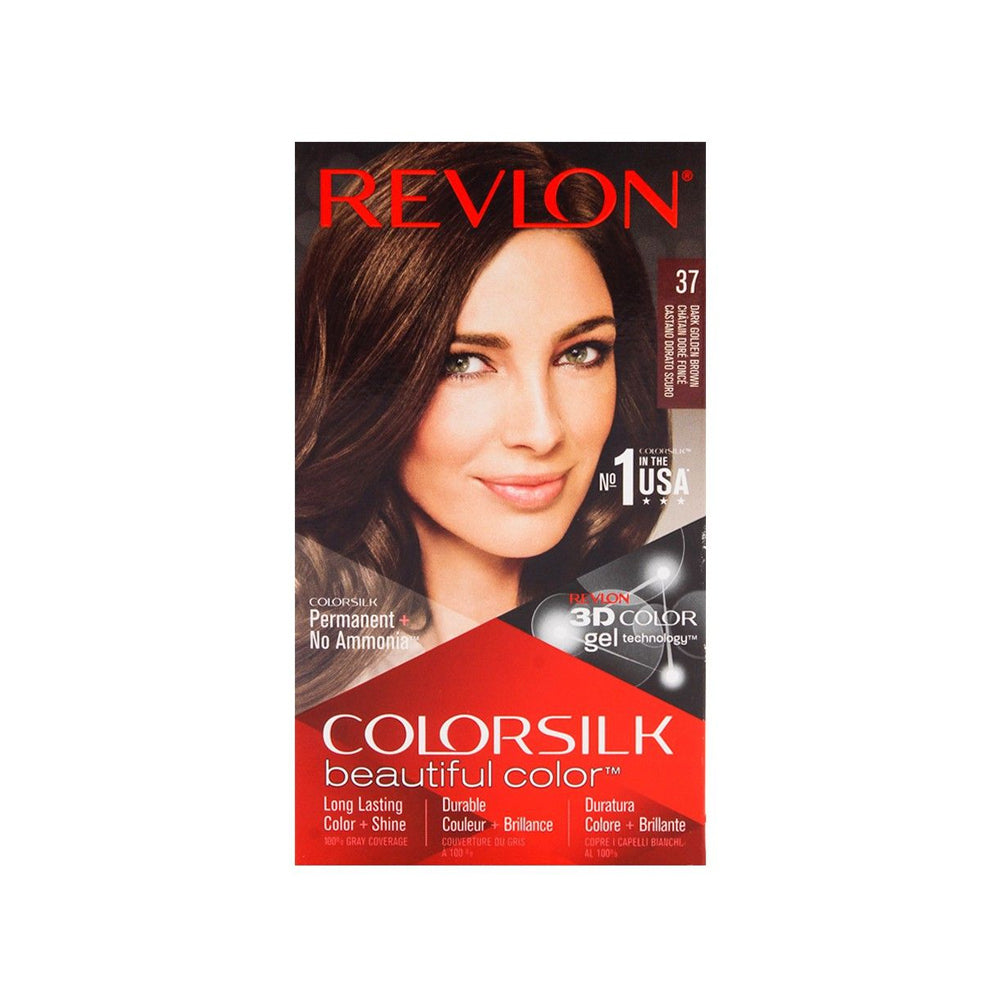Revlon Color Silk 37 Dark Golden Brown - Snapcart.pk