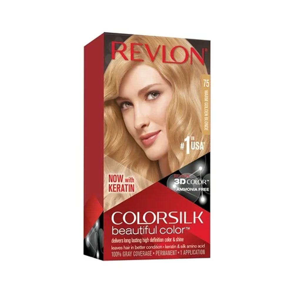 Revlon Color Silk 75 Warm Golden Blonde
