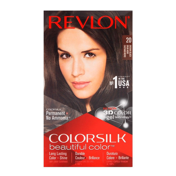 Revlon Color Silk 20 Brown Black - Snapcart.pk