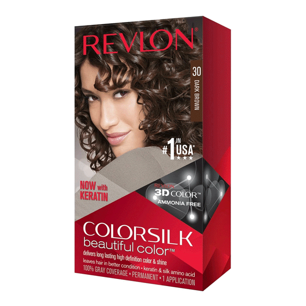 Revlon Color Silk 30 Dark Brown - Snapcart.pk
