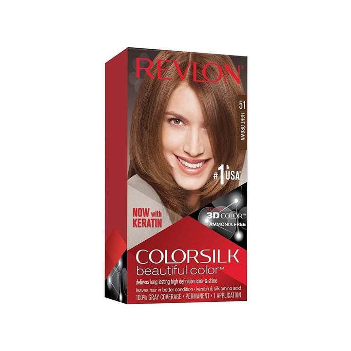 Revlon Color Silk 51 Light Brown - Snapcart.pk