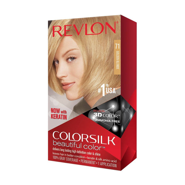 Revlon Color Silk 71 Golden Blnde - Snapcart.pk