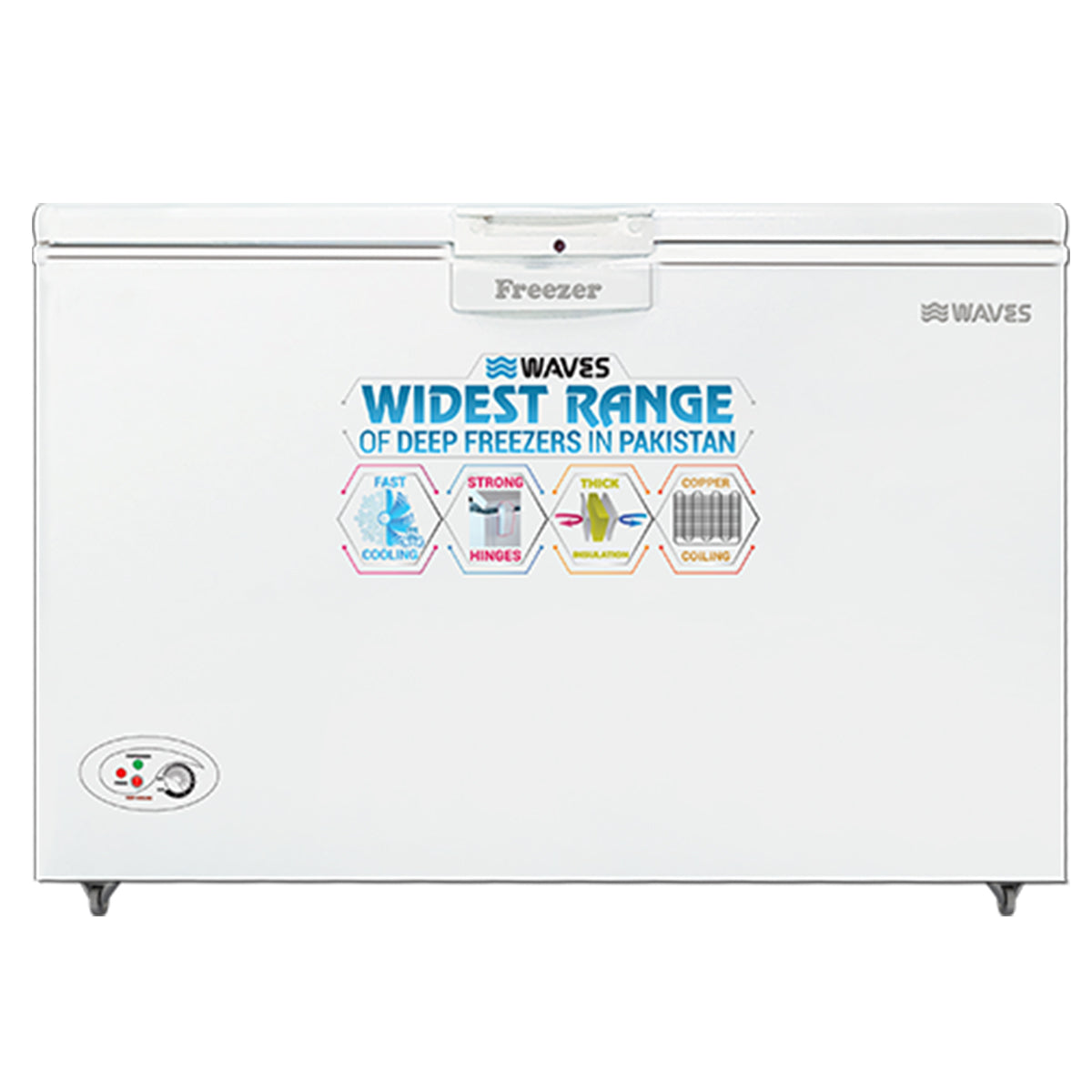 Waves Single Door Deep Freezer WDF-310 – 311 Liters - My Store