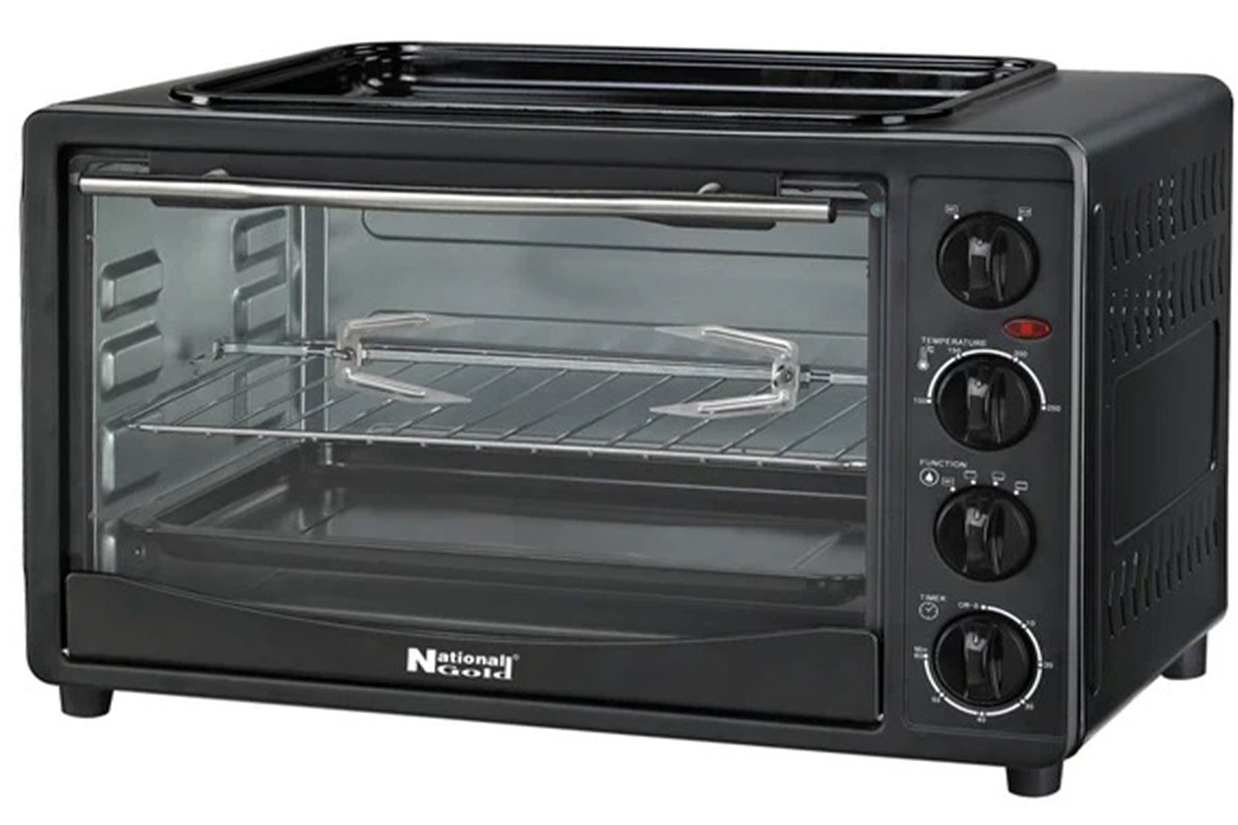National Gold (NG) - Oven Toaster - 1500W - with Rotissorie NG-786-30L - 30 Liter - Snapcart.pk