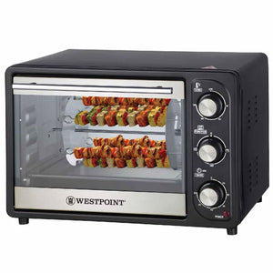 Westpoint Rotisserie Oven with Kebab Grill WF-2310RK - 24 Litres + Electric Stove/Hot Plate - Snapcart.pk