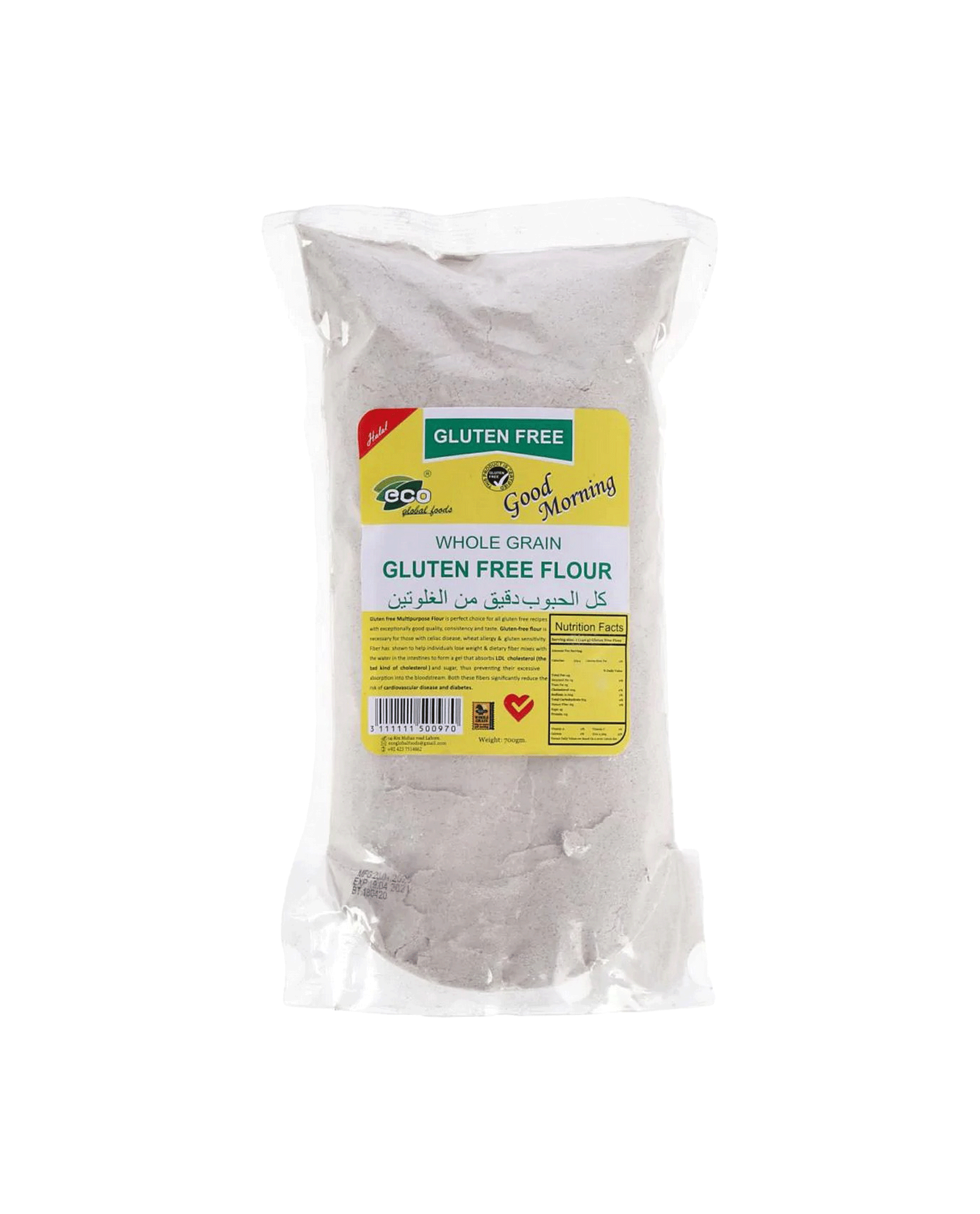 Eco Whole Grain Gluten Free Flour 700g - Snapcart.pk