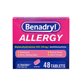 Benadryl Allergy 25mg Tab 48s Box