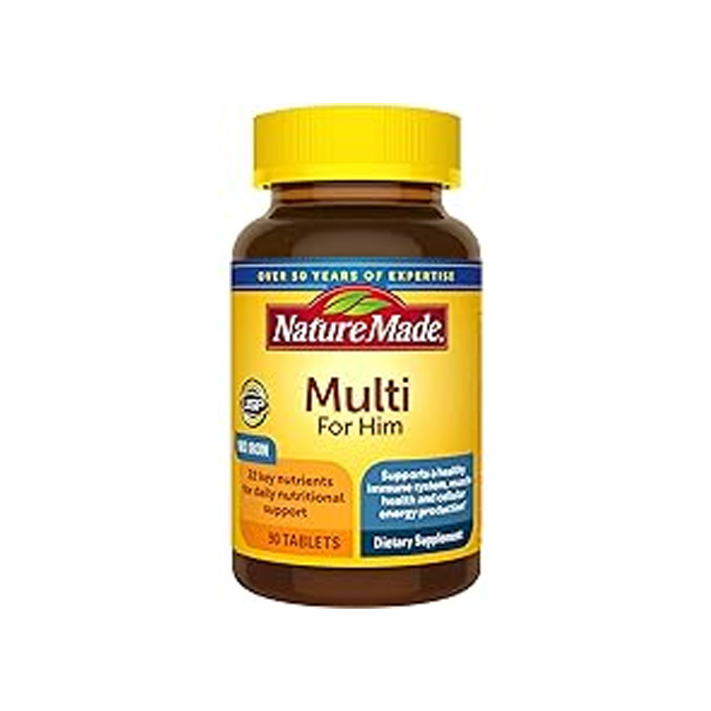 Nature Made Multi Tab For Him 90s - Snapcart.pk