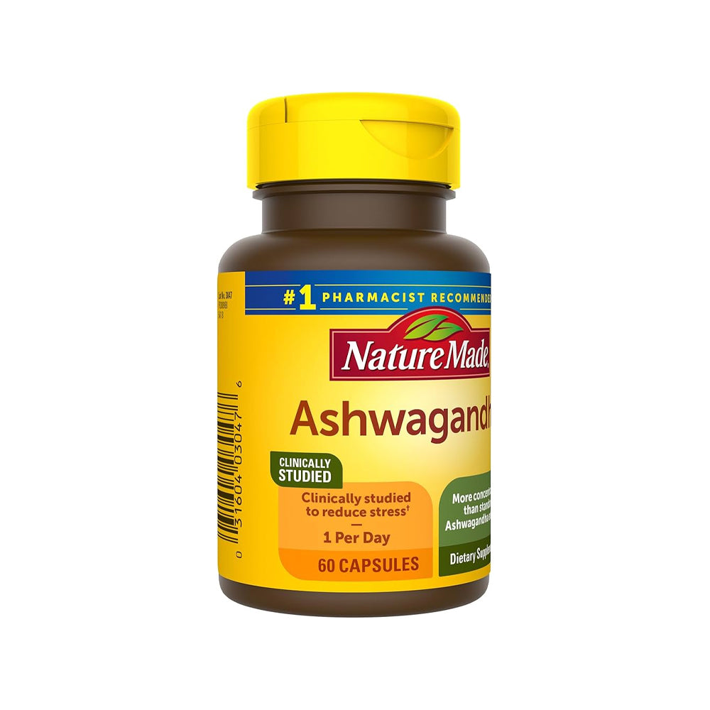 Nature Made Ashwagandha Capsules 60s - Snapcart.pk