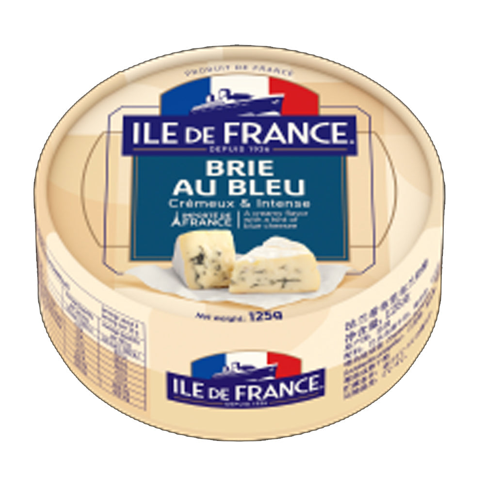 Ile De France Brie Au Bleu Cheese 125gm