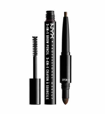NYX Professional Makeup- 3-in-1 Brow Pencil 07 Espresson