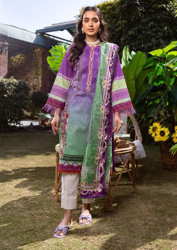 Umang by Motifz Digital Printed Lawn Unstitched 3 Piece 3232-Marila - Summer Collection