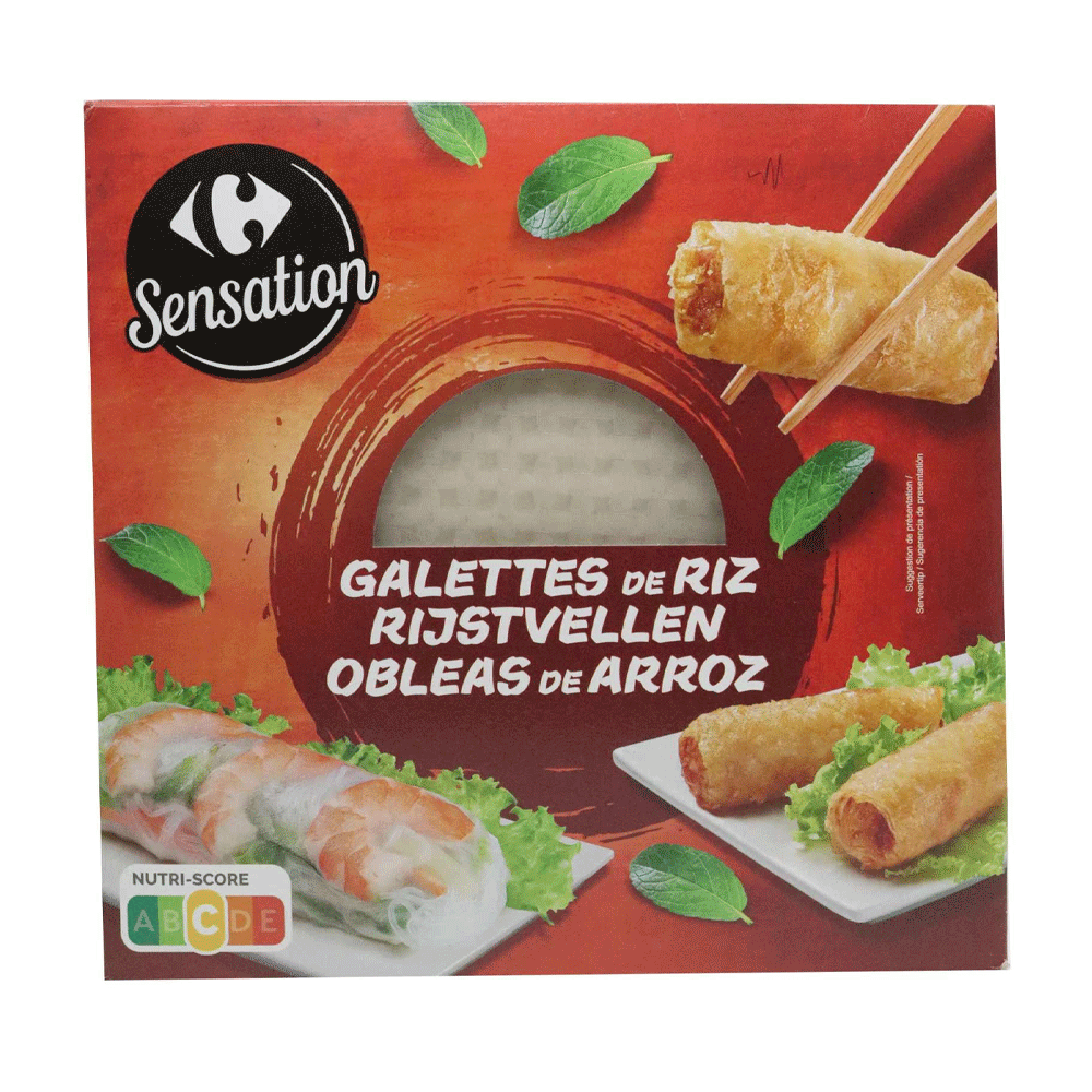 Sensation Galettes De Riz Rijstvellen Obleas De Arroz 100g