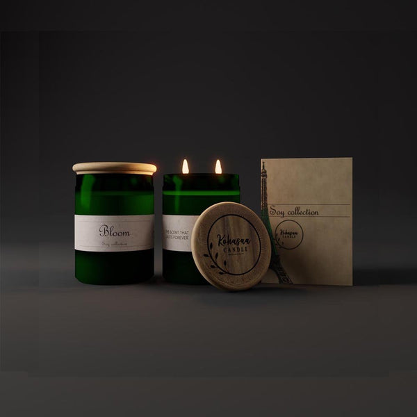 Kohasaa Candle Bloom Green