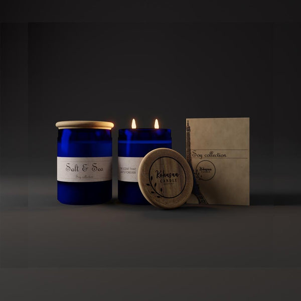 Kohasaa Candle Sea & Salt Blue